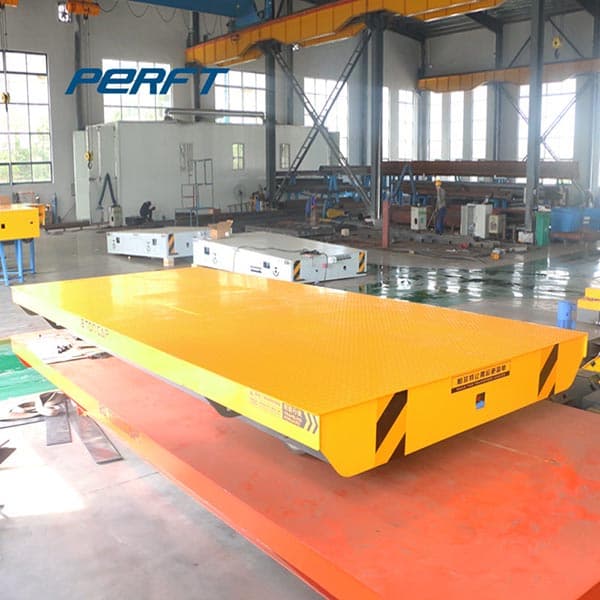 large capacity battery operated transfer trolley for die plant cargo handling